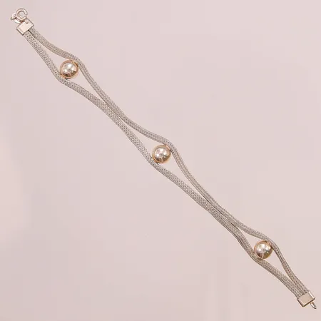 Armband, 18cm, bredd:11,8mm, Silver, S925/1000, 6,7g.