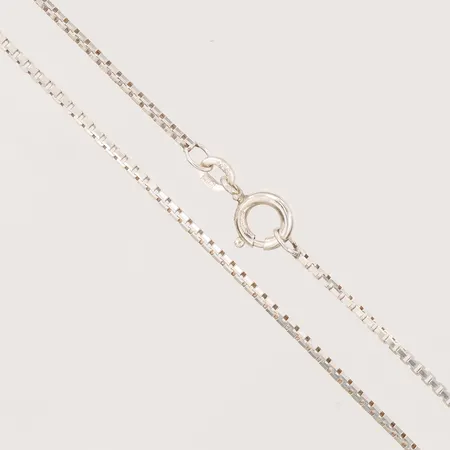 Kedja Venezia, längd 42cm, bredd 1mm, 925/1000 silver  Vikt: 4,2 g