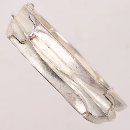 Armband Lapponia, Aniara, längd 17,5cm, bredd 14,6mm, Björn Weckström, år 1988, silver 925/1000 Vikt: 56,5 g