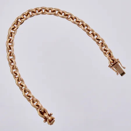 Armband, längd: ca 20,3cm, bredd: ca 3-9mm, GHA, gjord år 2015, 18K  Vikt: 28,5 g