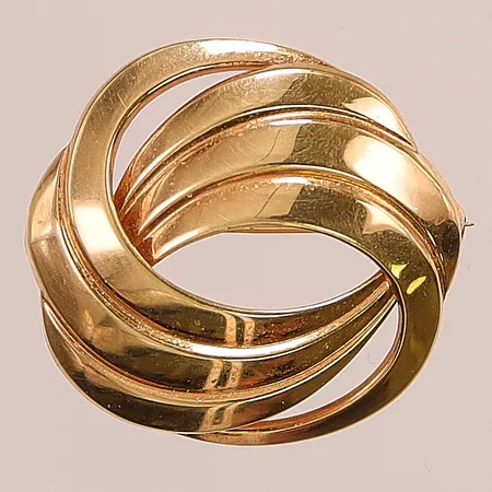 Brosch, 20,5x21,5mm, 18K 2,0g.