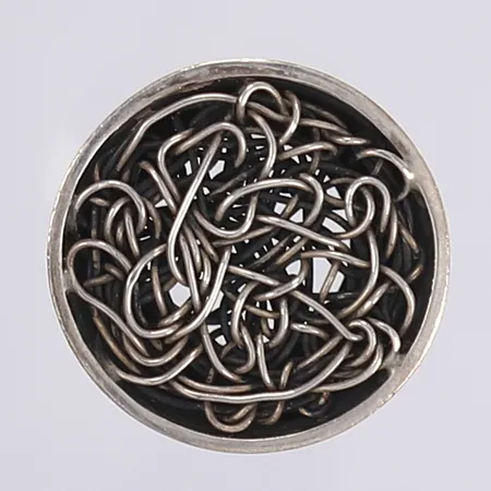 Hänge, Ø23mm, hål Ø3mm, silver 925/1000 Vikt: 8,1 g
