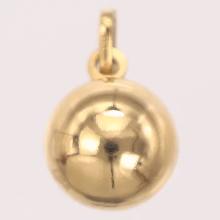 Hänge, kula, ca 10mm, bredd 11,5mm, Guld Carlsén, 18K Vikt: 1,5 g