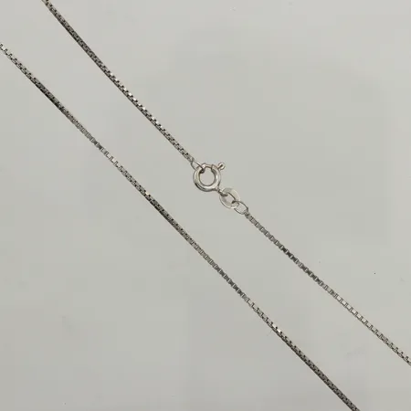 Kedja Venezia, längd 42cm, bredd 1,1mm, vitguld, 18K Vikt: 4 g