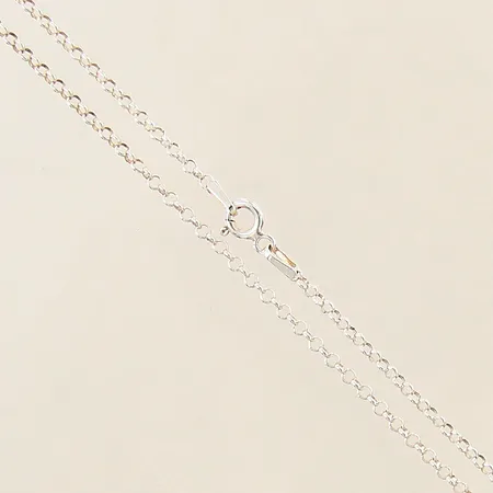 Kedja Ärtlänk, längd: 45cm, bredd: 1,9mm, silver 925/1000 Vikt: 2,3 g