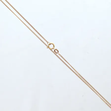 Kedja Pansar, 50cm, 18k  Vikt: 2,3 g