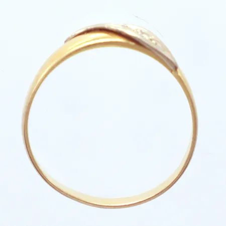 Ring, Ø17¾, 18k  Vikt: 2,7 g