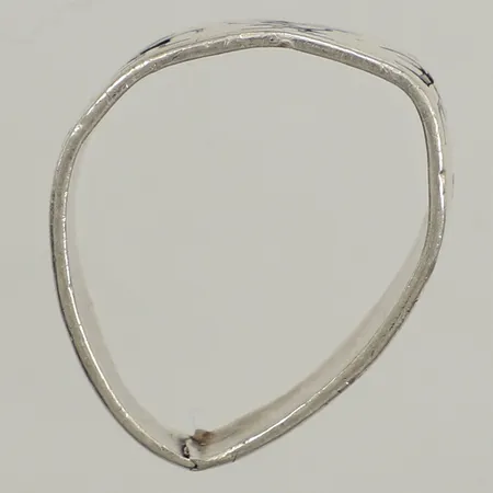 Ring, mönsterdekor, defekt, silver 925/1000 Vikt: 5 g