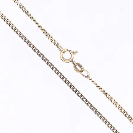 Kedja, Pansar, längd 45cm, bredd 2mm, missfärgad, 18K Vikt: 5,8 g