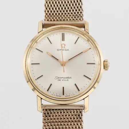 Herrarmbandsur Omega Seamaster De Ville, tickar igång men ej funktionstestad, diameter 34.3 mm, stål.