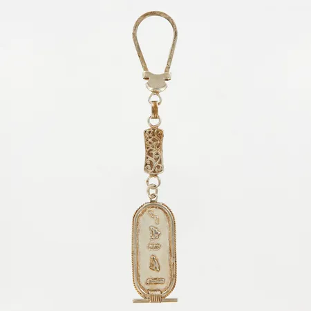 Nyckelring med namn, 160x25mm, silver S800/1000 Vikt: 25,2 g