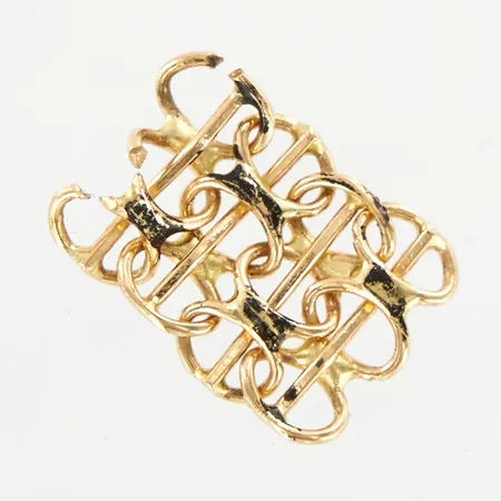 Länkbit, ca 13mm, 18K Vikt: 0,8 g