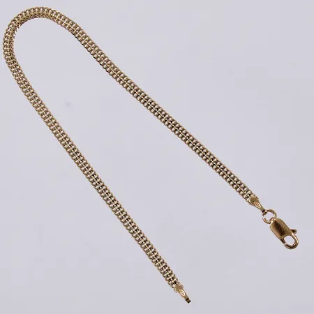 Armband, GFAB, längd: ca 18,5cm, bredd: ca 2mm, 18K Vikt: 2,9 g