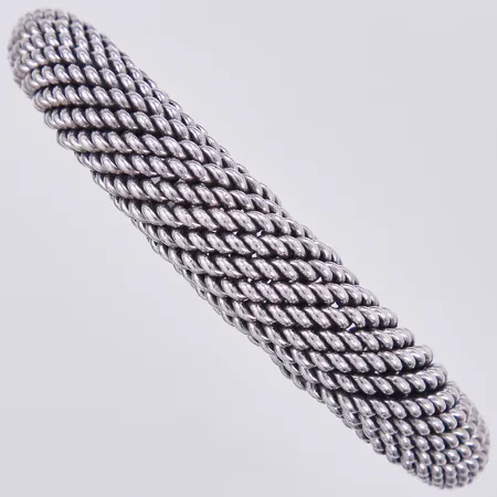 Armband ca 63x45mm, bredd ca 4mm, Kalevala år 1995, silver Vikt: 13,9 g