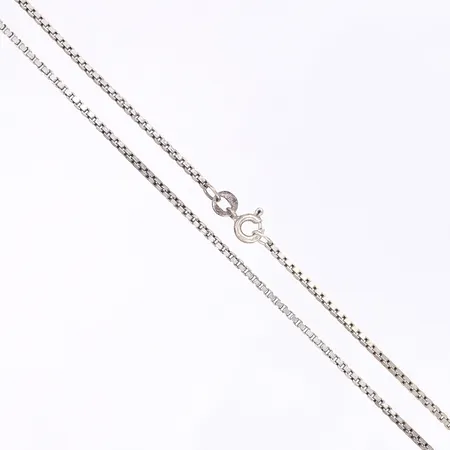 Halskedja Venezia, längd 60cm, bredd 1mm, silver 925/1000 Vikt: 7 g