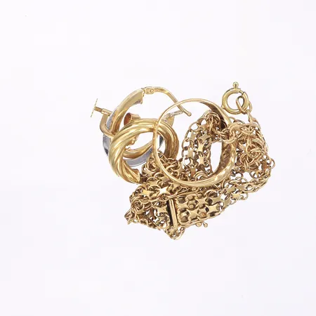 Diverse defekt guld, 18K Vikt: 16,8 g