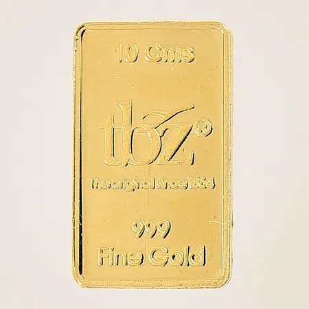 Guldtacka med dekor av Ganesha, tbz, 25x15mm, 24K  Vikt: 10 g