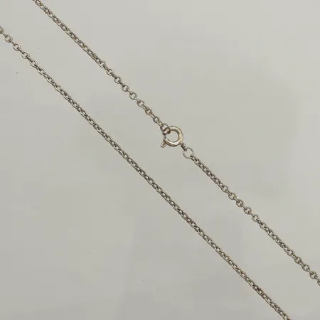 Kedja, längd 49,5cm, bredd 2,1mm, 925/1000 silver Vikt: 3,8 g