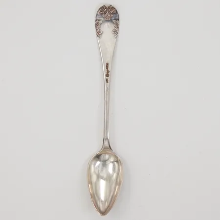 Tesked, modell Gammal fransk, 14cm, JAR, silver,  Vikt: 10,1 g