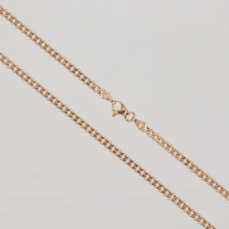 Kedja, Pansar, 47cm, bredd 2,7mm, GHA, 18K,  Vikt: 6,1 g