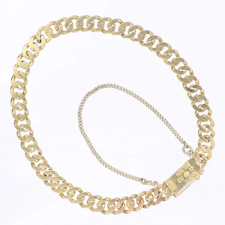 Armband pansarlänk, längd 17cm, bredd 5mm  Vikt: 11 g