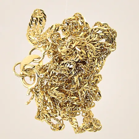 Kedja, defekt, 14K  Vikt: 1,4 g