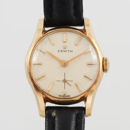 Damur Zenith,fungerar ej diameter 24 mm, 18k.