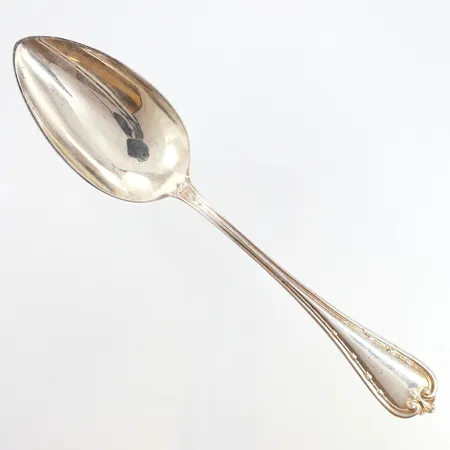 Matsked, 21,5cm, gravyr, silver 830/1000  Vikt: 63 g