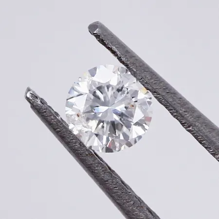 Lös diamant ca 1x0,20ct W (H)/P  Vikt: 0 g