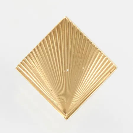 Pin, 10x10mm, utan stopp, 14K Vikt: 1,3 g