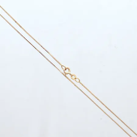 Kedja Venezia, 42cm, 18k  Vikt: 2,4 g