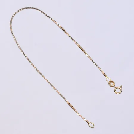 Armband Venezia, längd 18,5 cm, bredd 1 mm, 18K. Vikt: 2,1 g