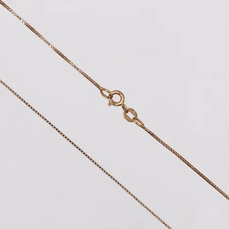 Kedja, Venezia, 40,5cm, bredd 0,9mm, Balestra, 18K  Vikt: 2,5 g