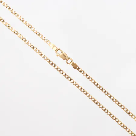 Halskedja manglad Pansar, 44,5cm, bredd: 2mm, 18K Vikt: 5,4 g