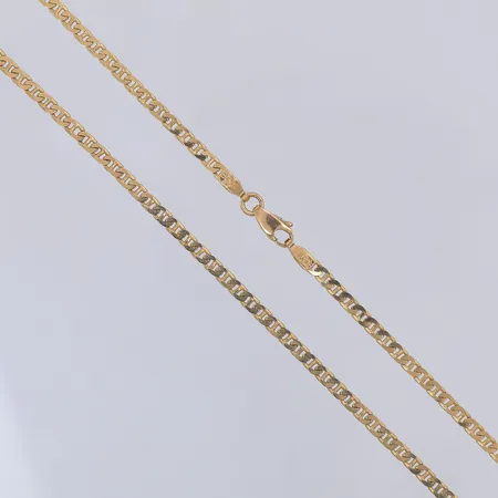Kedja, 60,4cm, bredd 3mm, 14K Vikt: 10,4 g