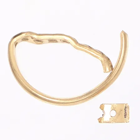 Ring, defekt, 18K Vikt: 3,3 g