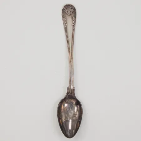 Tesked, modell Gammal fransk, 14,4cm, GAB år 1891, silver,  Vikt: 15,1 g
