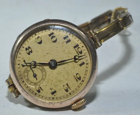  Vintage mek. damur Schweiz   doublé 15 jewels   Vi lämnar ingen funktionsgaranti  boett Ø 25 mm   Swiss made Vikt: 0 g