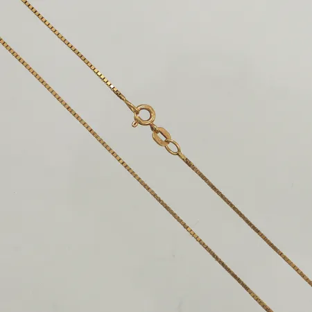 Kedja Venezia, längd 40cm, bredd 1,1mm, 18K  Vikt: 3,2 g