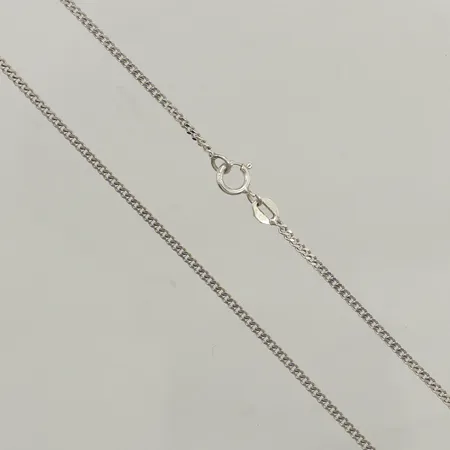 Kedja Pansar, längd 50,5cm, bredd 1,4mm, 925/1000 silver Vikt: 2,5 g