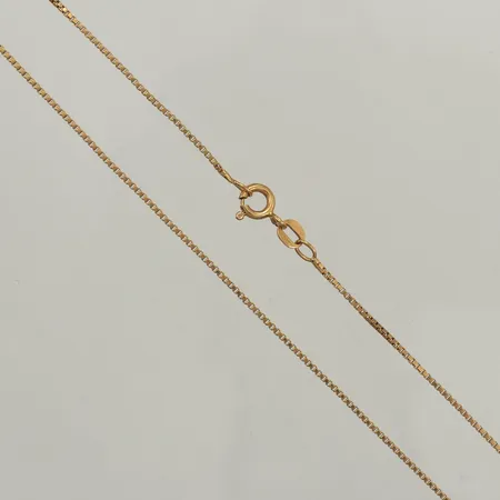 Kedja Venezia, längd 43cm, bredd 1mm, Balestra, 18K  Vikt: 3,4 g