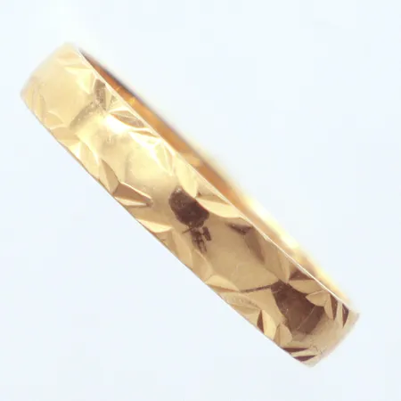 Ring,  Ø19¾, 18k  Vikt: 3,5 g