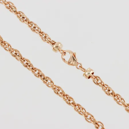 Collier, längd ca 71 cm, bredd 4.2 mm, 18k. Vikt: 36,1 g