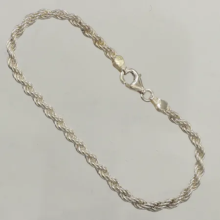 Armband Cordell, längd 18cm, bredd 3,4mm, silver 925/1000 Vikt: 7 g