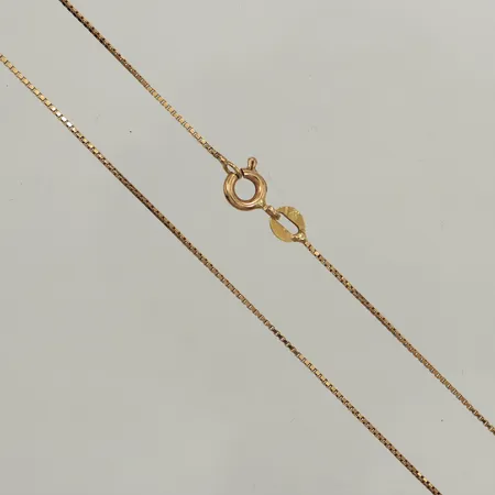 Kedja Venezia, längd 50cm, bredd 0,9mm, 18K Vikt: 2,5 g