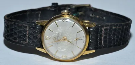 Damur mek Certina läderarmb o stålboett Vikt: 14,3 g