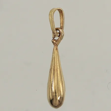 Hänge, längd 20mm, bredd 4mm, förgylld, silver Vikt: 1,2 g