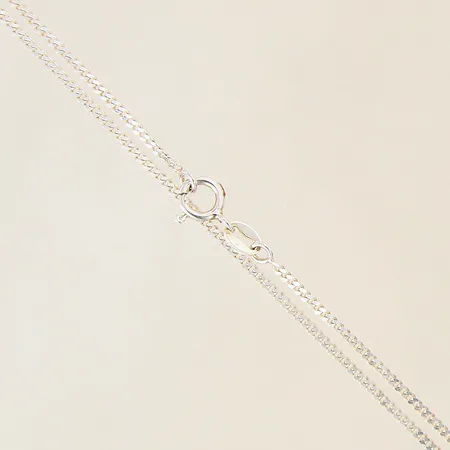 Kedja Pansar, längd 45cm, bredd 1,5mm, GHA, silver 925/1000 Vikt: 2,8 g