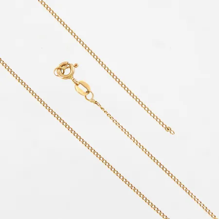 Kedja, Pansar, defekt, 18K Vikt: 2,4 g