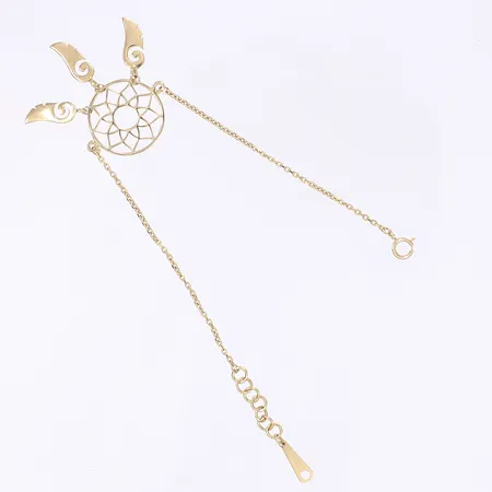 Armband, längd 18cm, bredd 1-6mm, 18K Vikt: 3,2 g